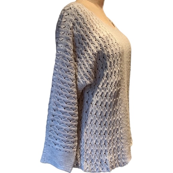 Quiksilver Lightweight Sweater in Natural Beige Size Large - Picture 5 of 14